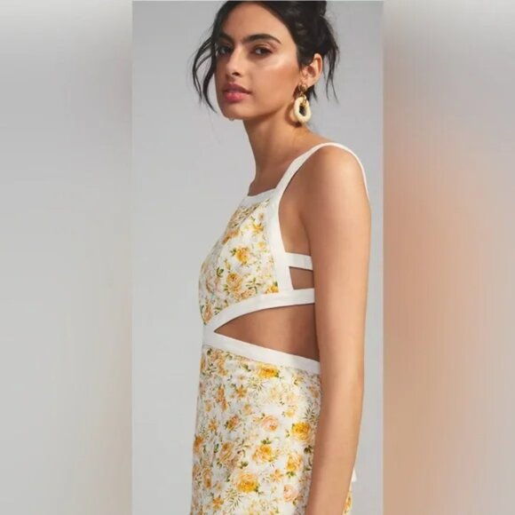 Anthropologie Significant Other‎ Alanna Sleeveless Rosalie Floral Maxi Dress - Picture 2 of 15